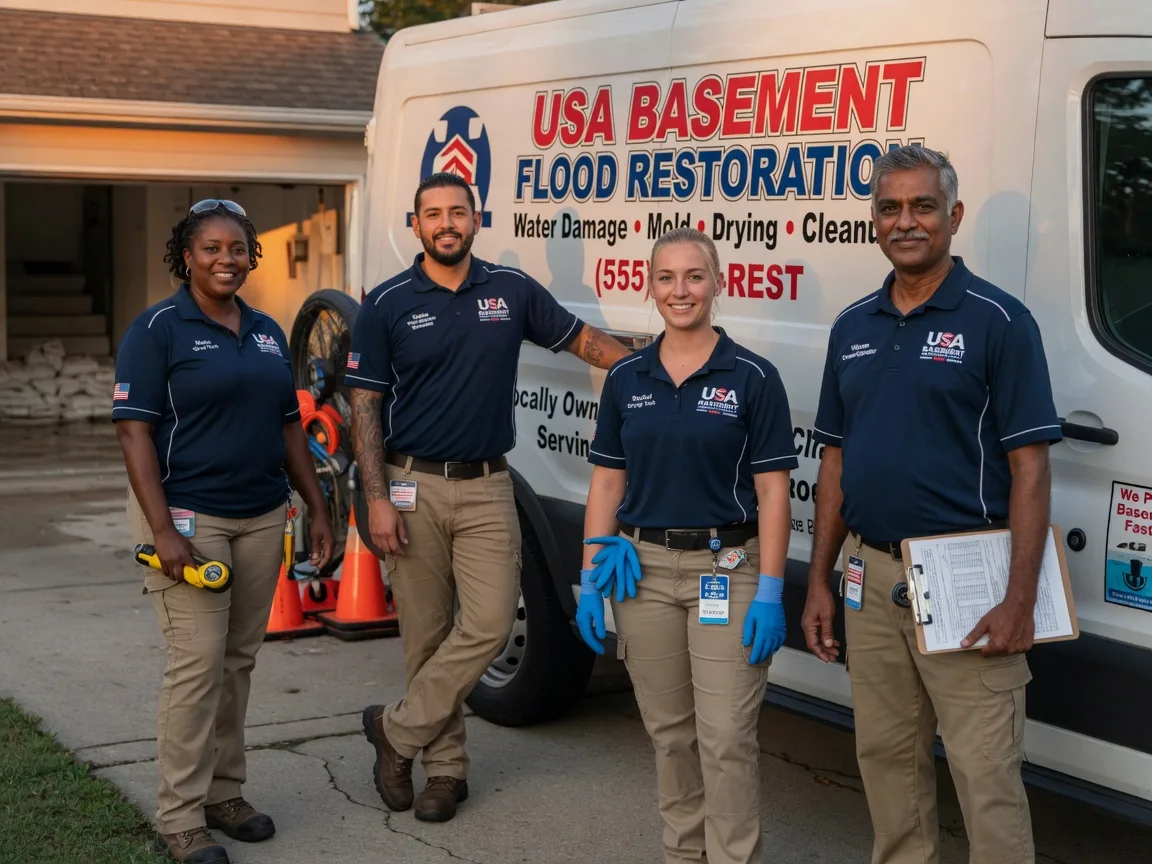 Basement Flood Cleanup company in Mcgrann, PA